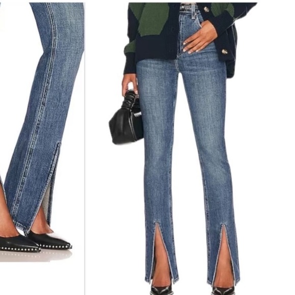 Pistola The Colleen split hem Jean 26 $170 - Picture 15 of 15